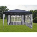 Tenda 3X3 plavo/bela sa bocnim stranama