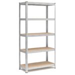 Metalna polica Bomber 5L 180x90x40 cm - pocinkovana