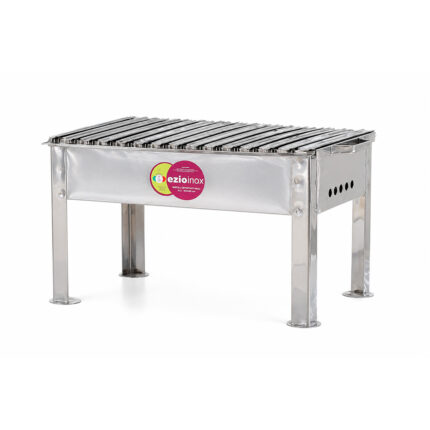 Inox roštilj četvrtasta mala