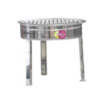 Inox roštilj okrugli D480