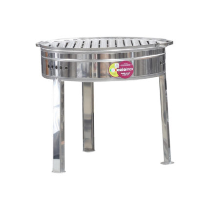Inox roštilj okrugli D480