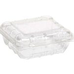 PET plastične posude za voće s poklopcem – pakovanje 100 komada